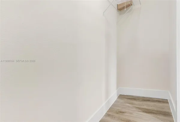 a view of a small space
