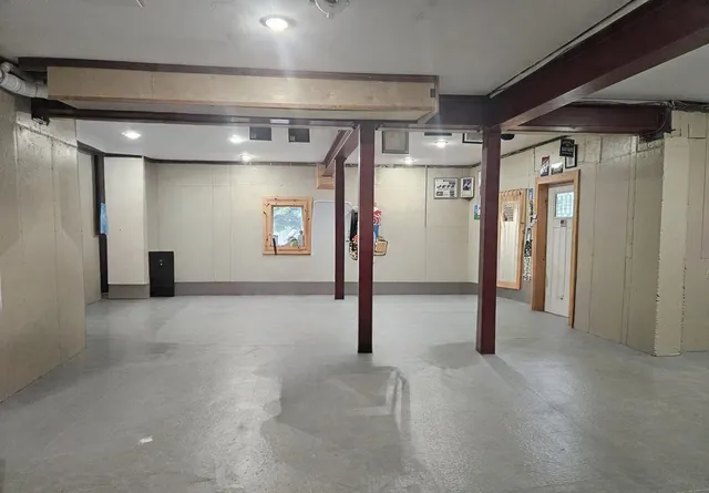 a view of empty room