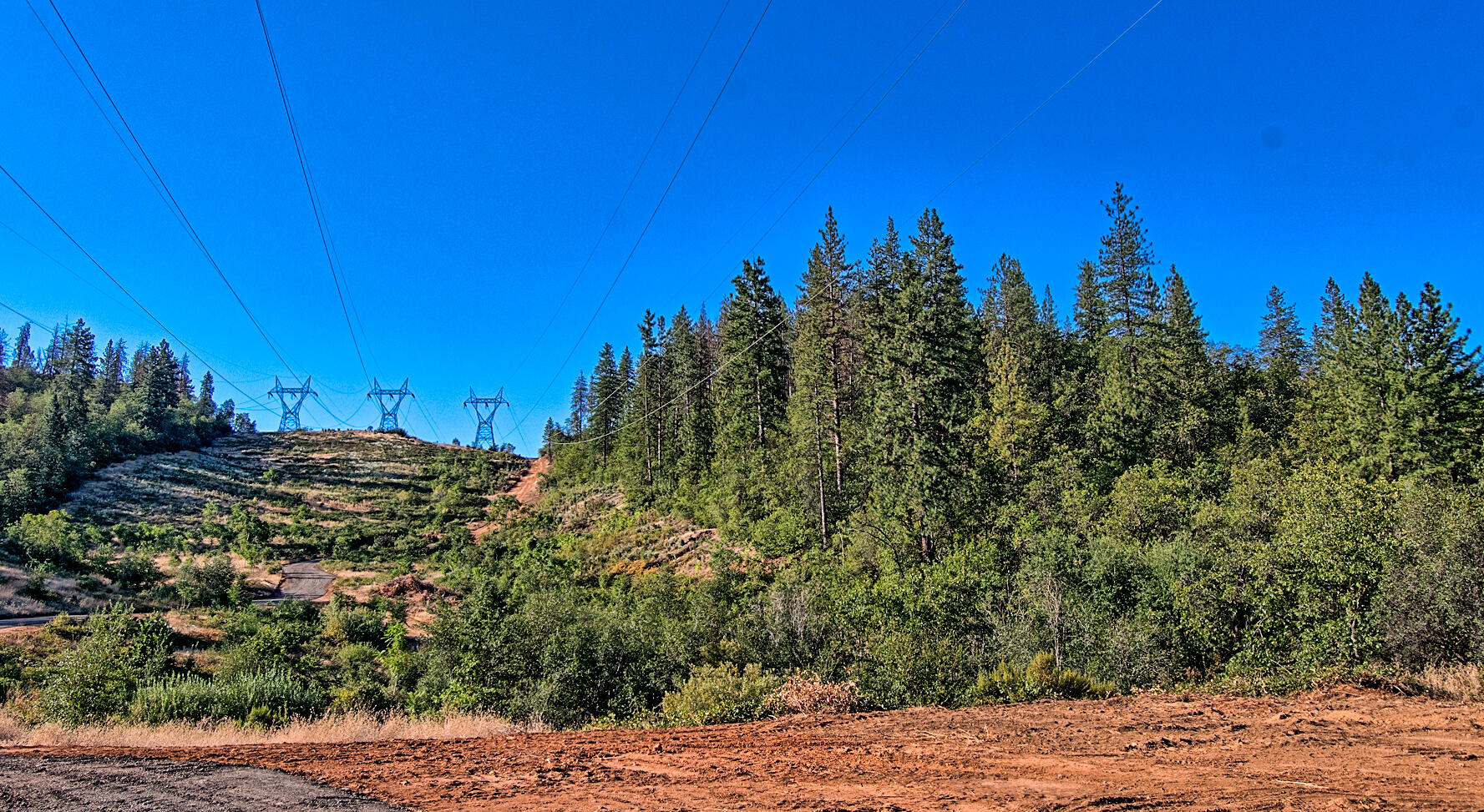 Walker Mine Road Redding, CA 96003 - Photo 5 of 38 a view of a city with lush green forest