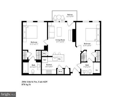 a picture of a floor plan