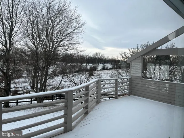 a view of outdoor space and deck