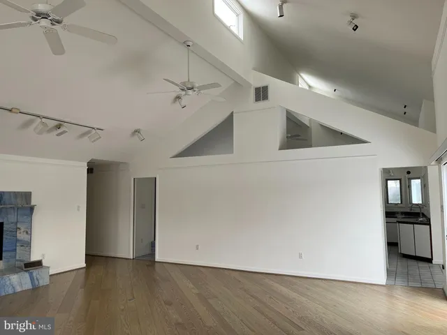 wooden floor in an empty room