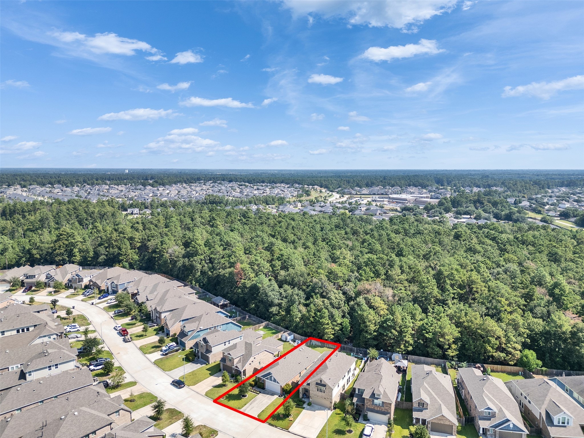 29859 Woodsons Edge Way Spring, TX 77386 - Photo 32 of 36 Enjoy the view of nature from your own backyard!