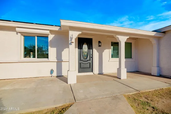 front view of a house