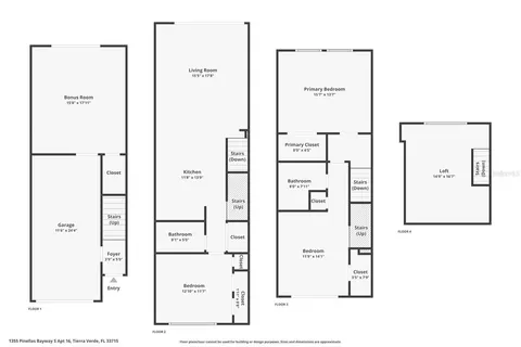 $749,000 | 1355 Pinellas Bayway South, Unit 16, Tierra Verde, FL 33715