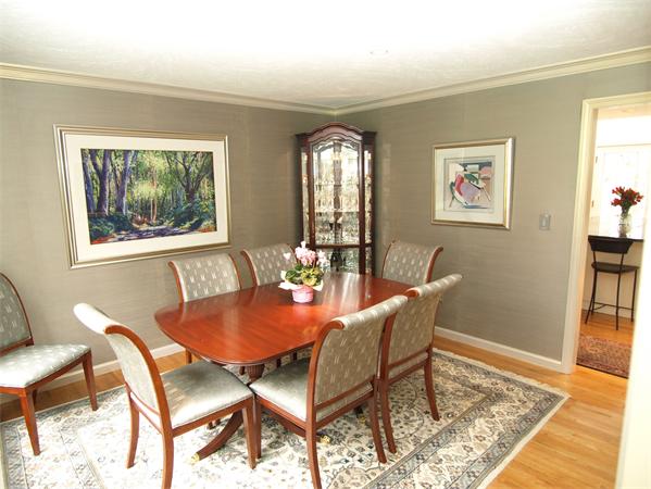 108 West Berlin Road Bolton, MA 01740 - Photo 2 of 25 a view of a dining room with furniture window and wooden floor