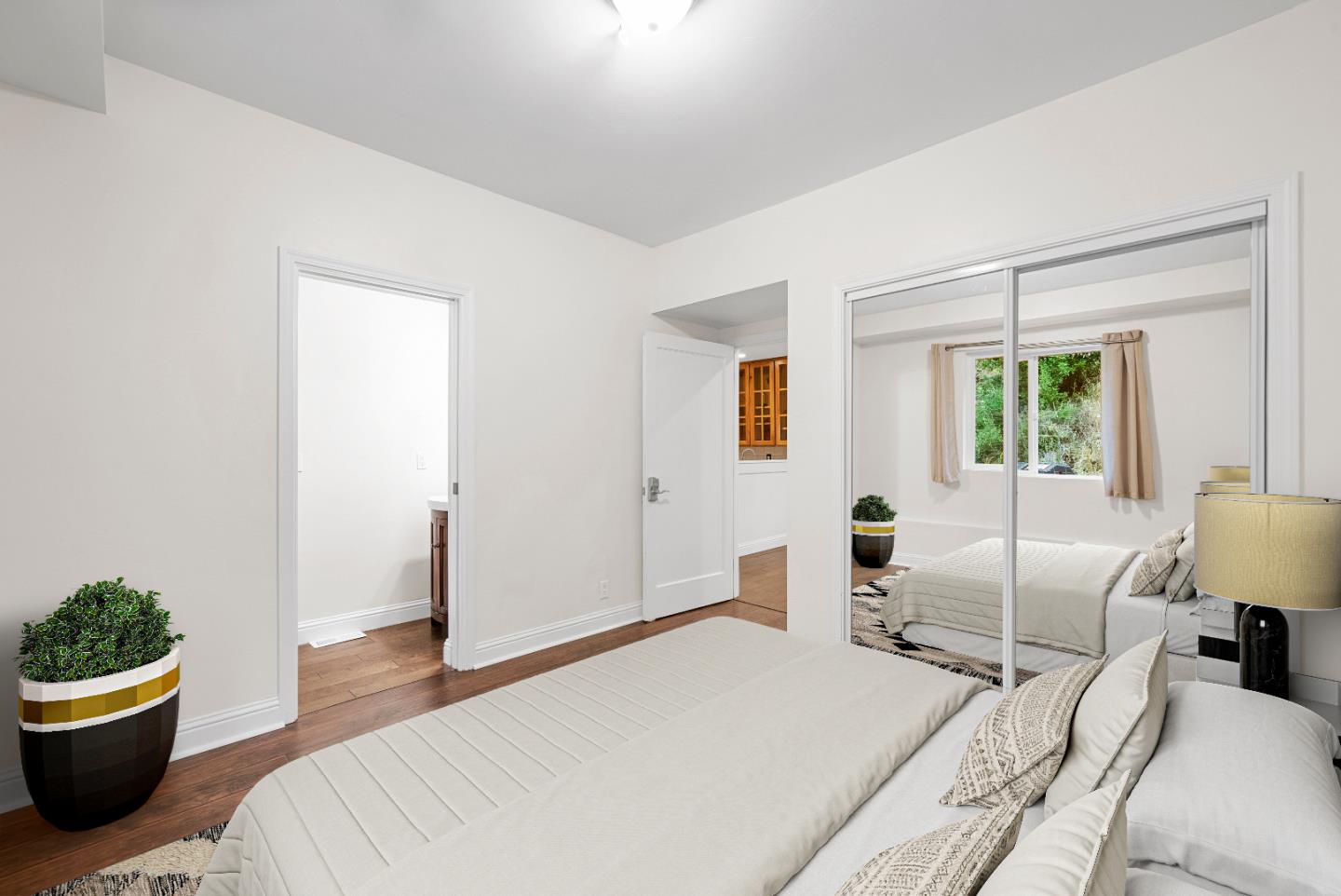 Undisclosed Address Boulder Creek, CA 95006 - Photo 32 of 41 a bedroom with a bed and window