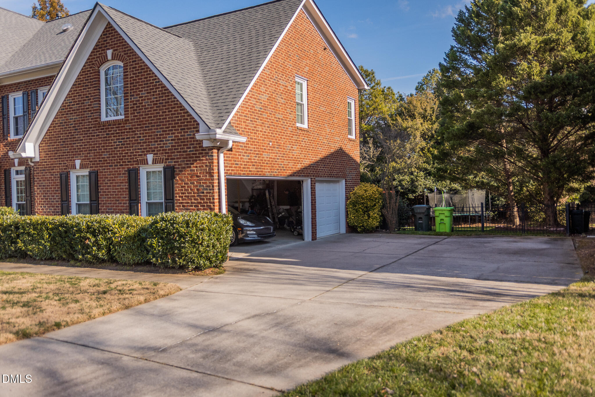 12324 Canolder Street Raleigh, NC 27614 - Photo 63 of 64 a view of a house with a garden