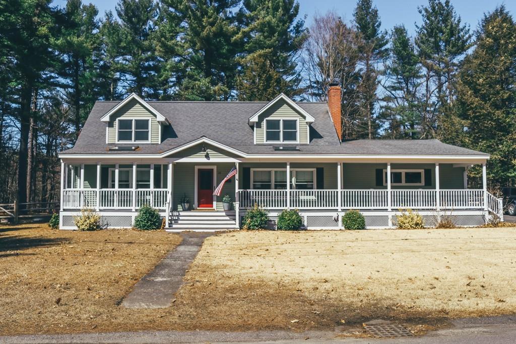 26 Nutting Road Groton, MA 01450 - Photo 1 of 18 a house view with a garden space