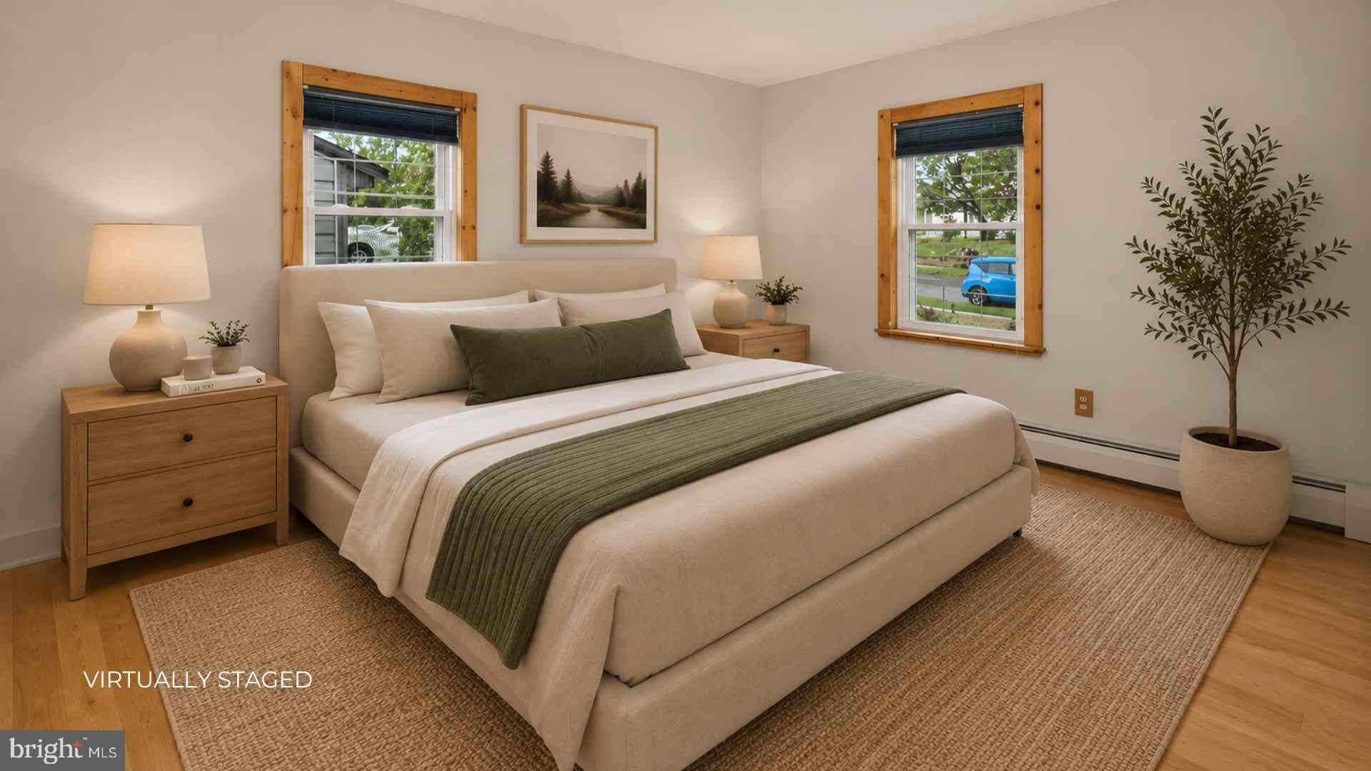 23 Cotton Road Levittown, PA 19057 - Photo 15 of 36 a spacious bedroom with a bed and a window