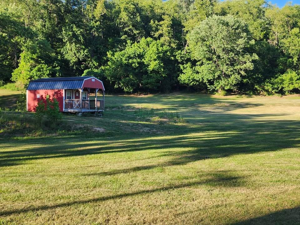 2958 Green Valley Road Claysville, PA 15323 - Photo 2 of 5 a view of backyard with swimming pool and outdoor seating