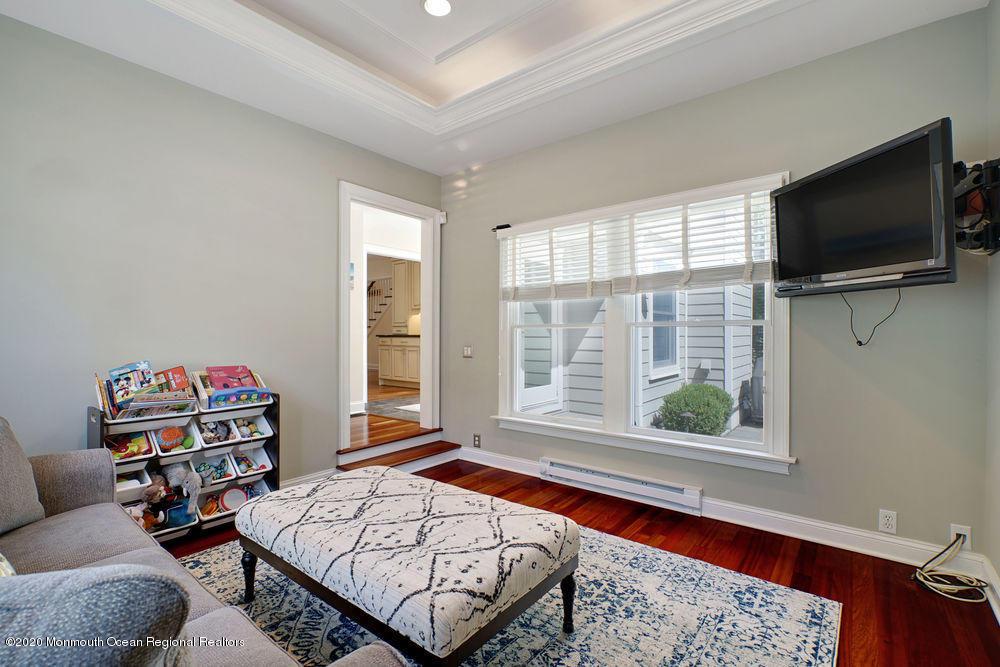 27 Southern Way Princeton, NJ 08540 - Photo 24 of 63 a bedroom with furniture and a flat screen tv