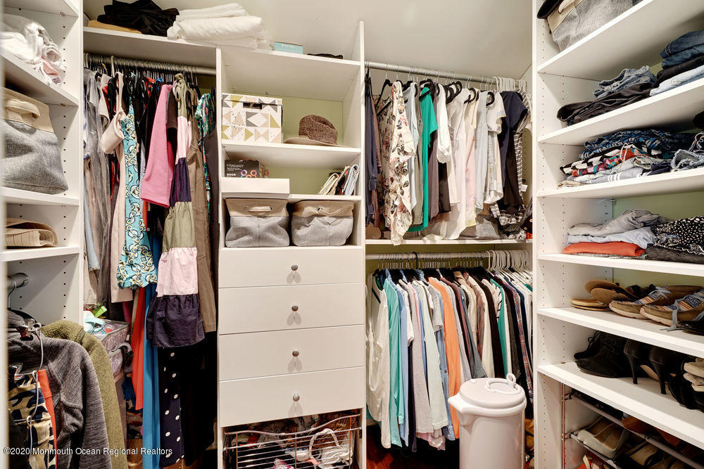 27 Southern Way Princeton, NJ 08540 - Photo 36 of 63 a view of walk in closet with clothes and shoes