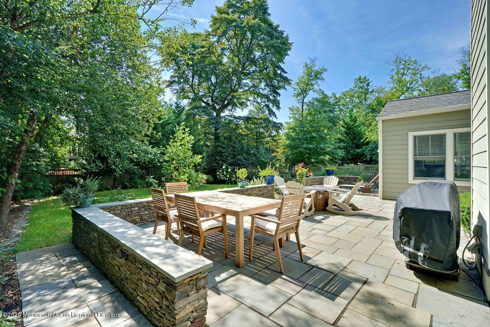 27 Southern Way Princeton, NJ 08540 - Photo 54 of 63 a view of backyard with outdoor seating and green space