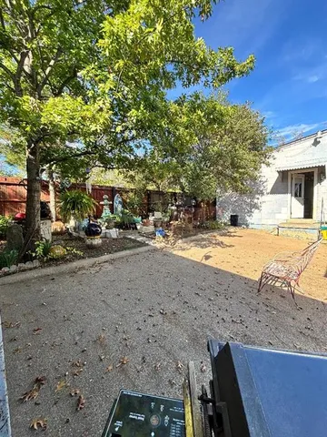 a view of outdoor space with seating area