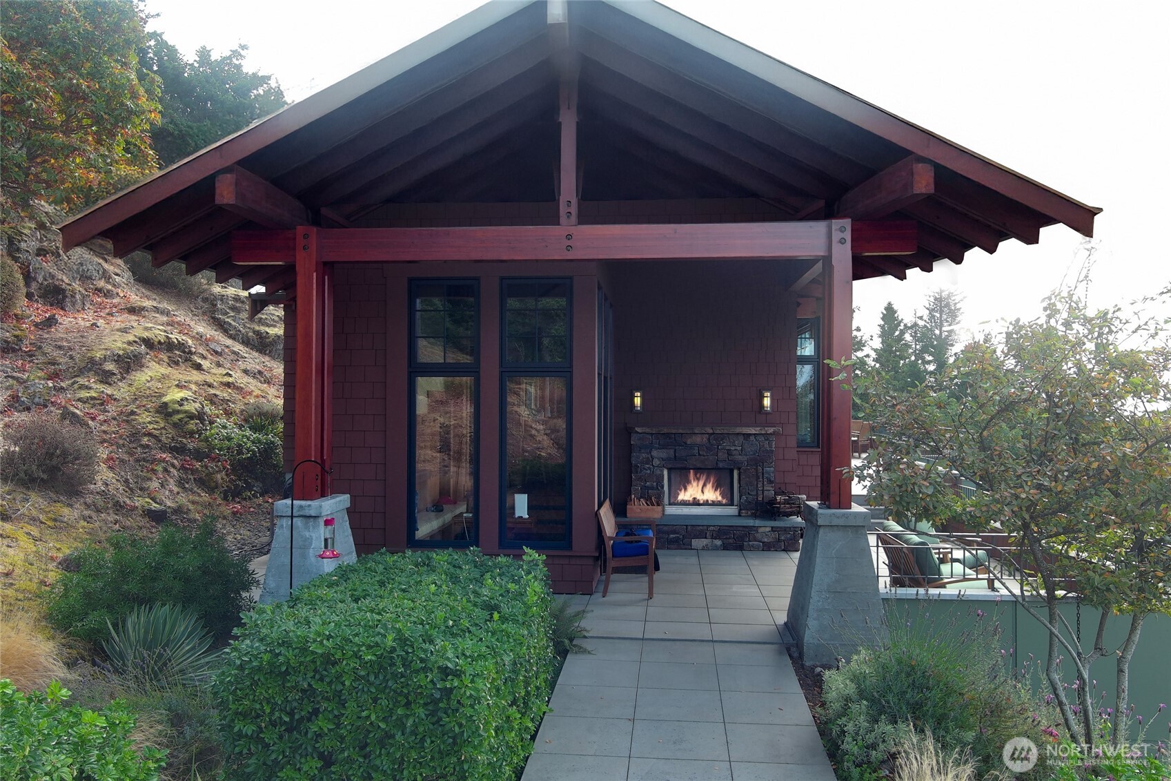 260 West Side Road Friday Harbor, WA 98250 - Photo 28 of 40 a view of a backyard of the house