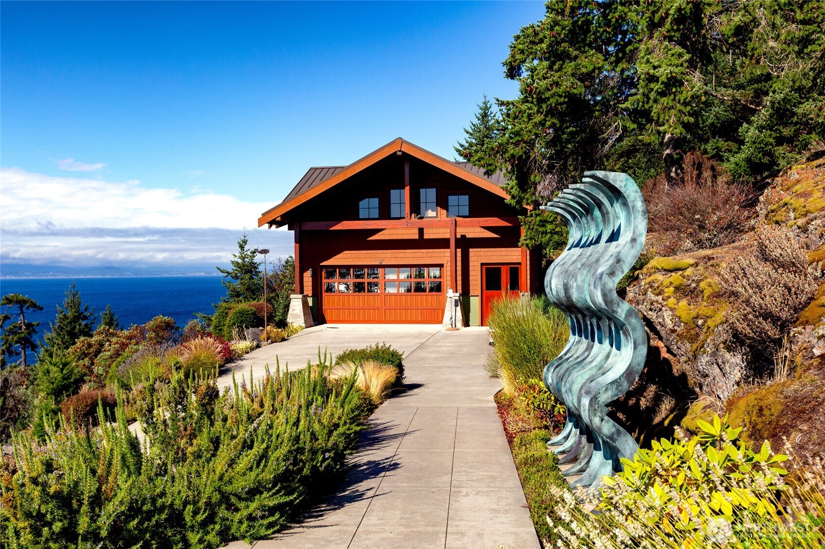 260 West Side Road Friday Harbor, WA 98250 - Photo 30 of 40 a view of a house with a yard