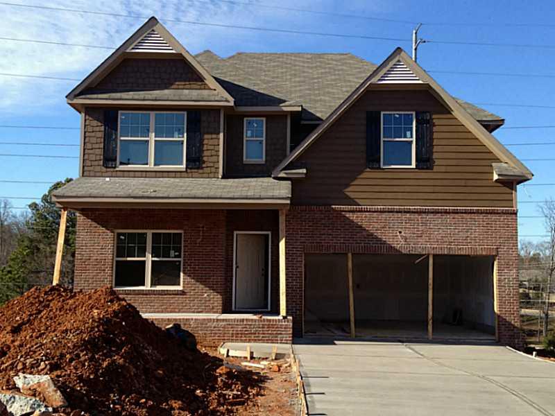 Exterior Front. Great plan on full basement with brick front!