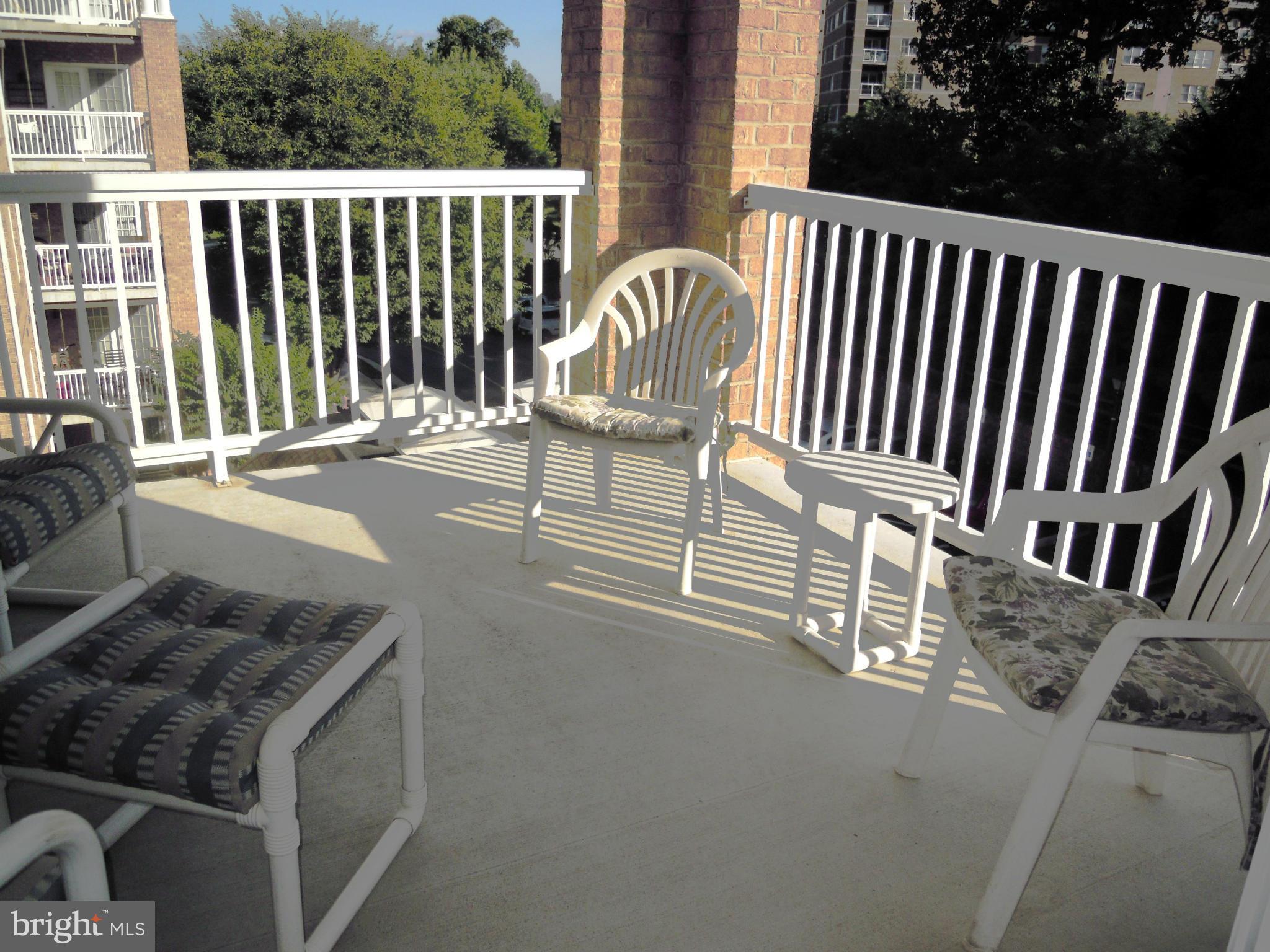 12300 Rosslare Ridge Road, Unit 401 Lutherville-Timonium, MD 21093 - Photo 22 of 30 Balcony-perfect for relaxing 'outiside' time