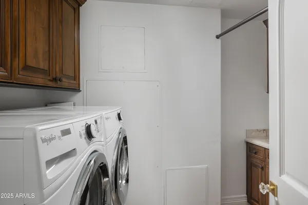 a view of a hallway with a elevator