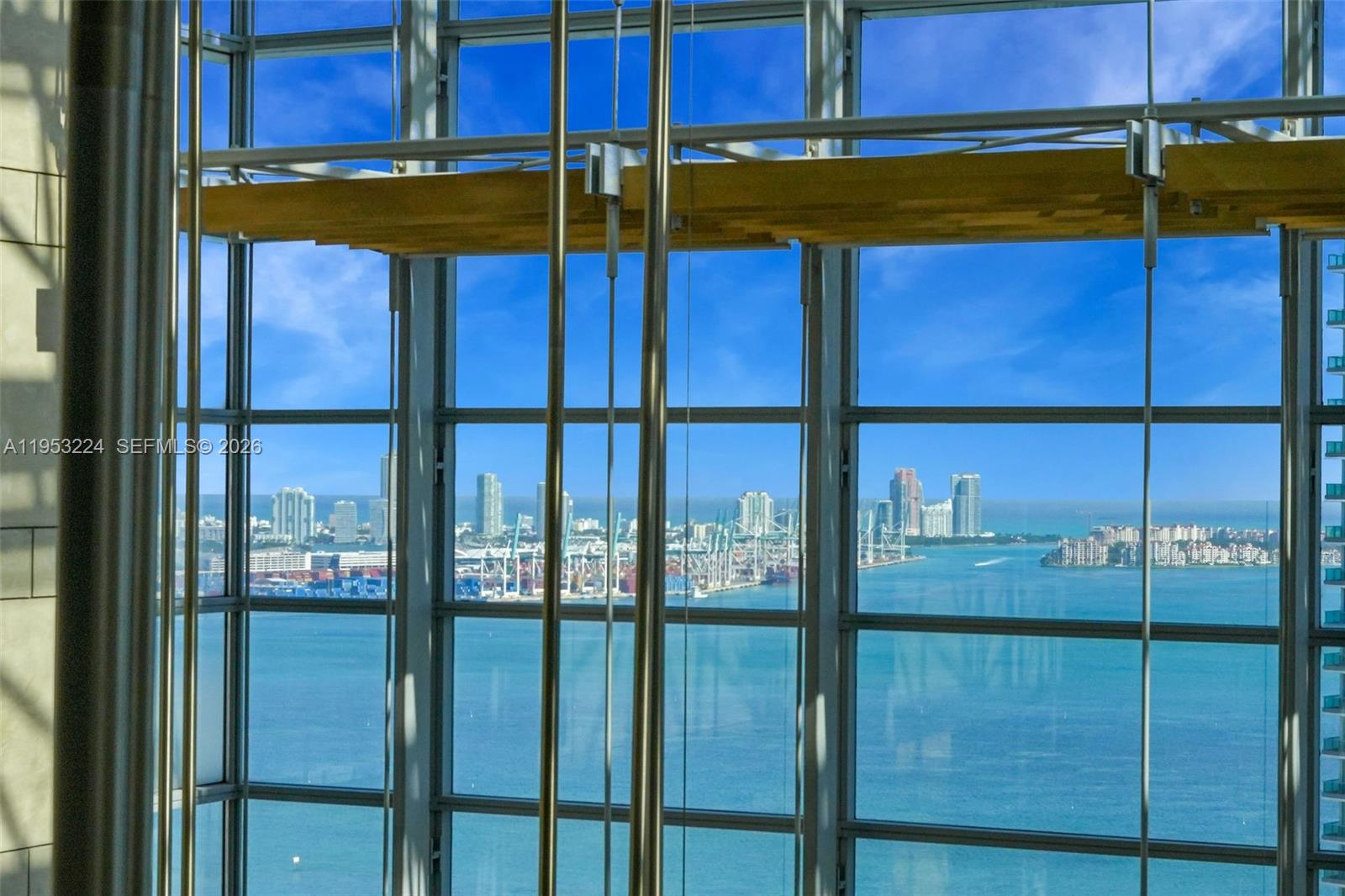 1395 Brickell Avenue, Unit 3311 Miami, FL 33131 - Photo 8 of 40 a view of a glass door and the street