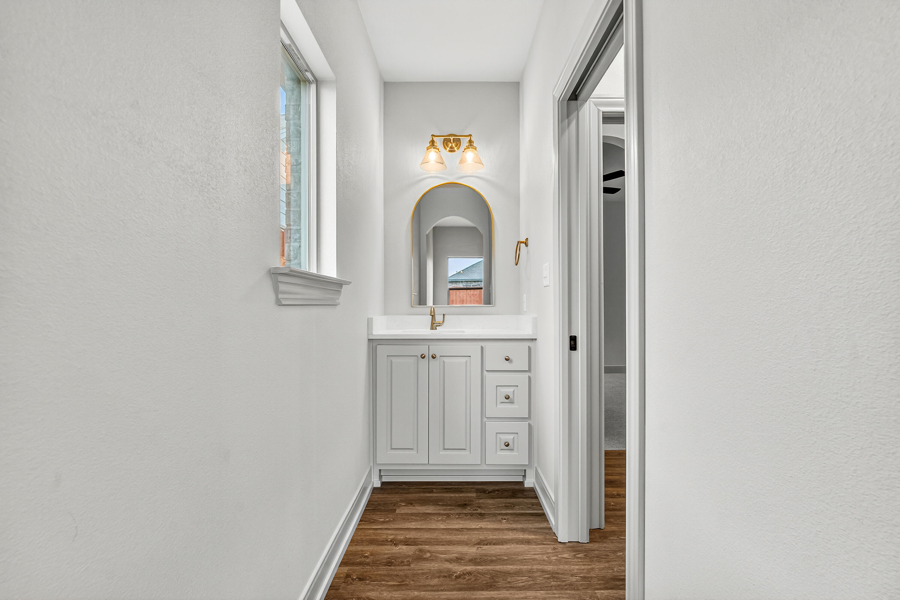 3627 119th Street Lubbock, TX 79423 - Photo 24 of 37 a view of a entryway door with wooden floor