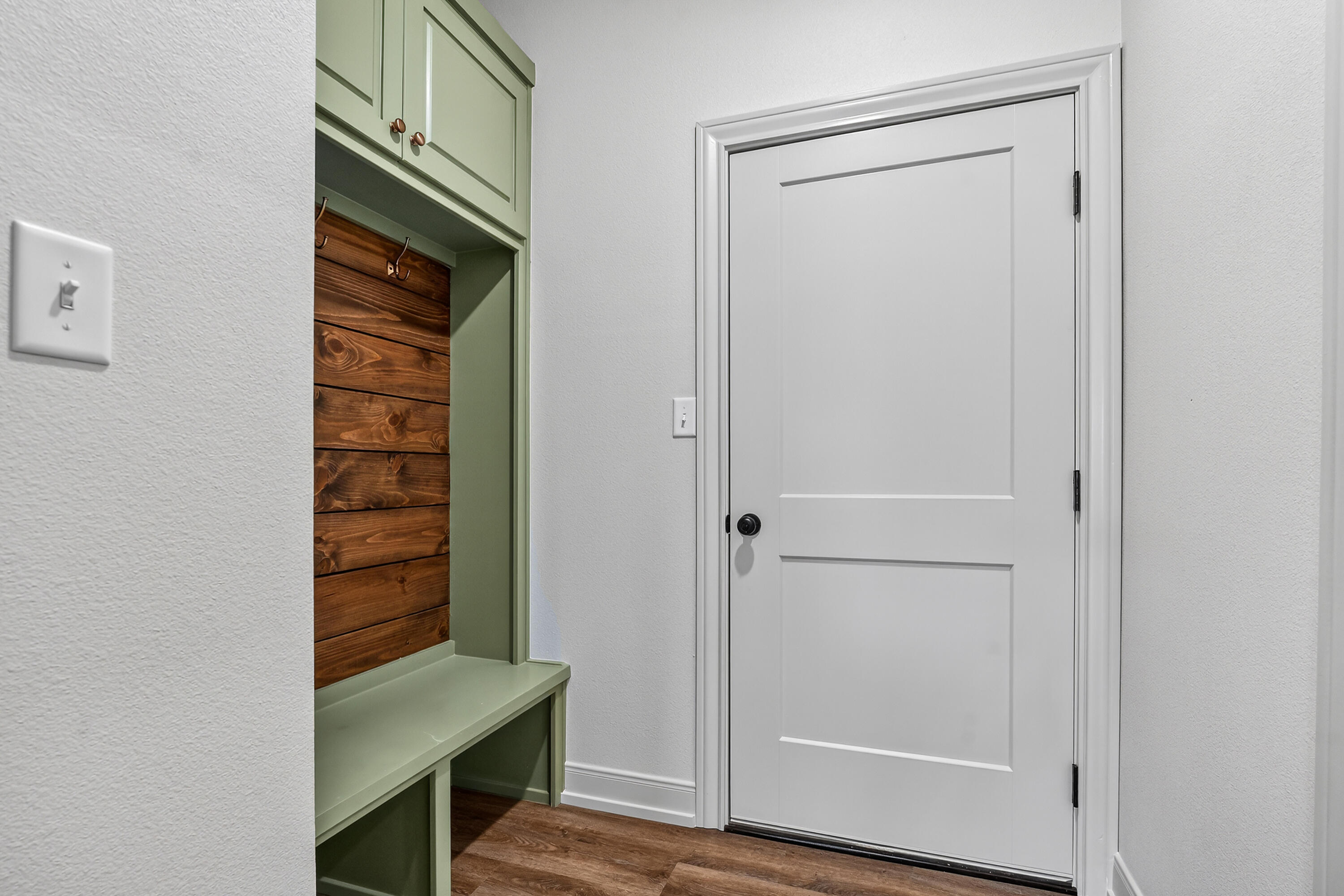 3627 119th Street Lubbock, TX 79423 - Photo 31 of 37 a view of front door with wooden floor