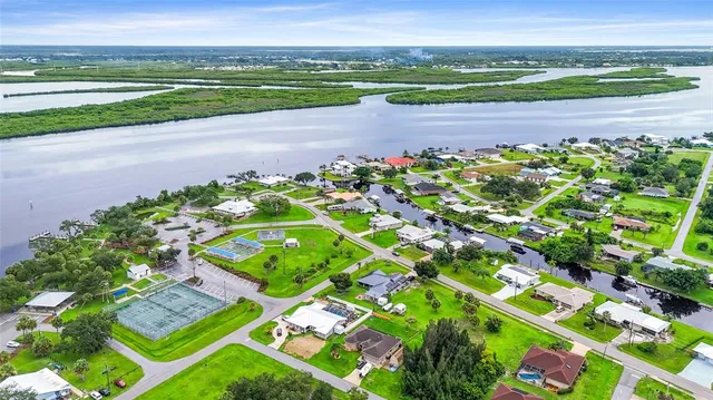 a view of a garden with an outdoor space