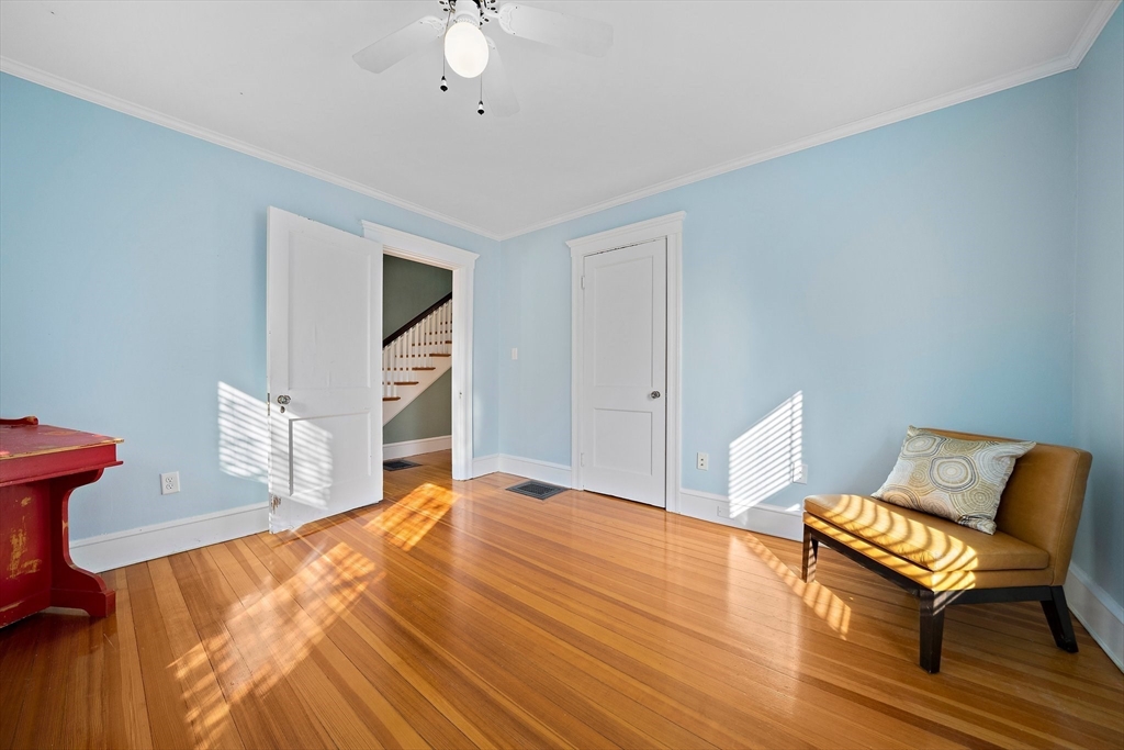 11 Gordon Road Needham, MA 02492 - Photo 15 of 42 a bed room with a bed and a chair