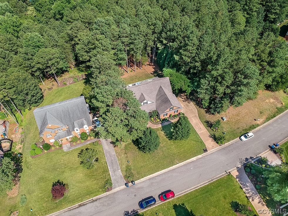 11570 Royal Lane Providence Forge, VA 23140 - Photo 45 of 49 an aerial view of a residential houses with yard