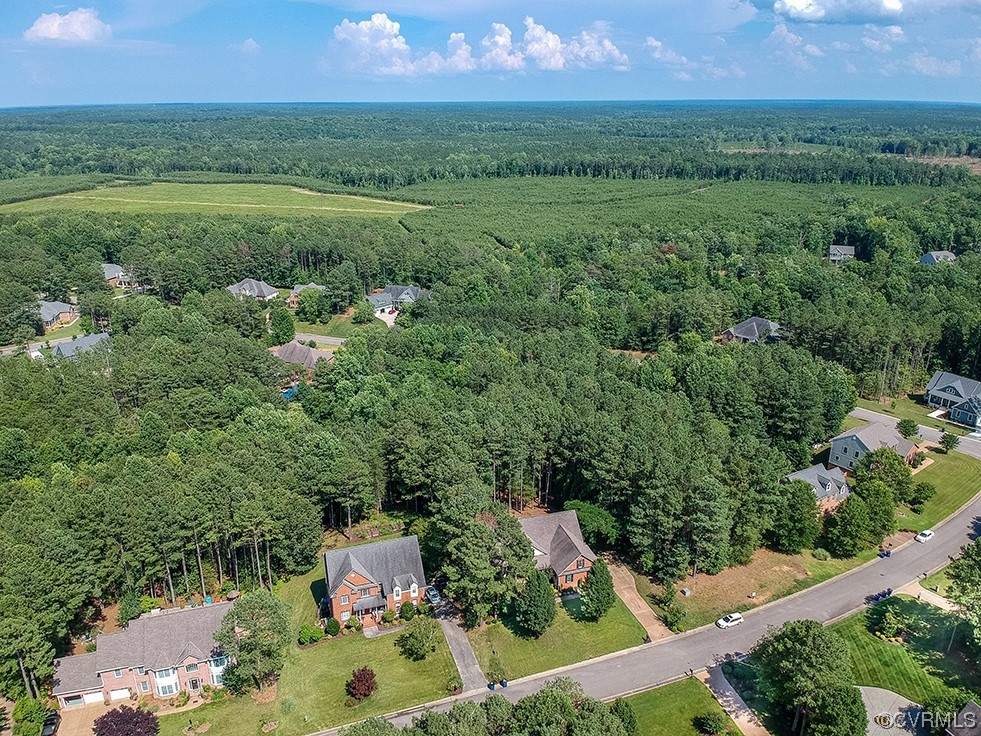 11570 Royal Lane Providence Forge, VA 23140 - Photo 46 of 49 an aerial view of a house with a yard
