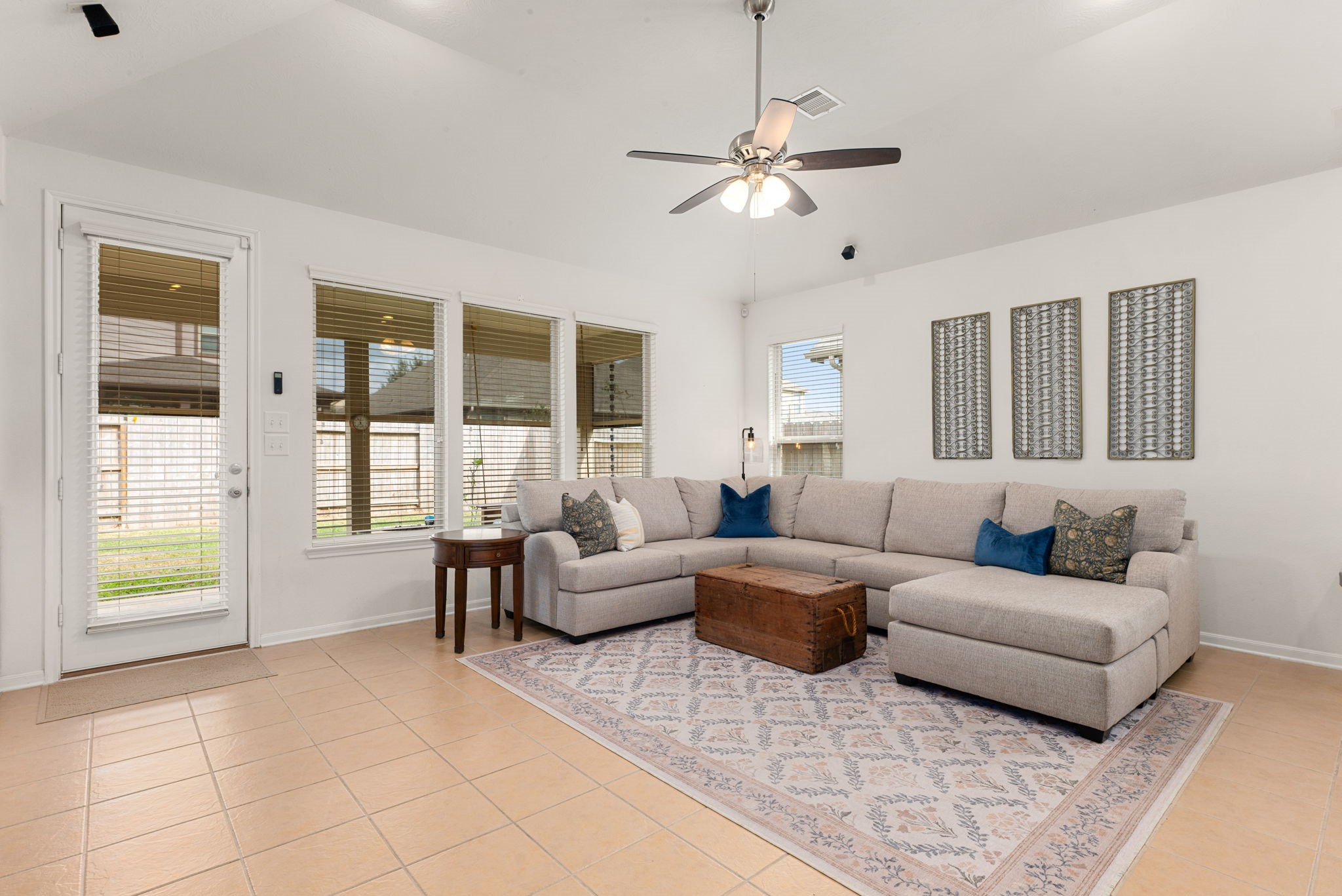 24014 Adobe Ridge Lane Katy, TX 77493 - Photo 12 of 45 a living room with furniture and large windows