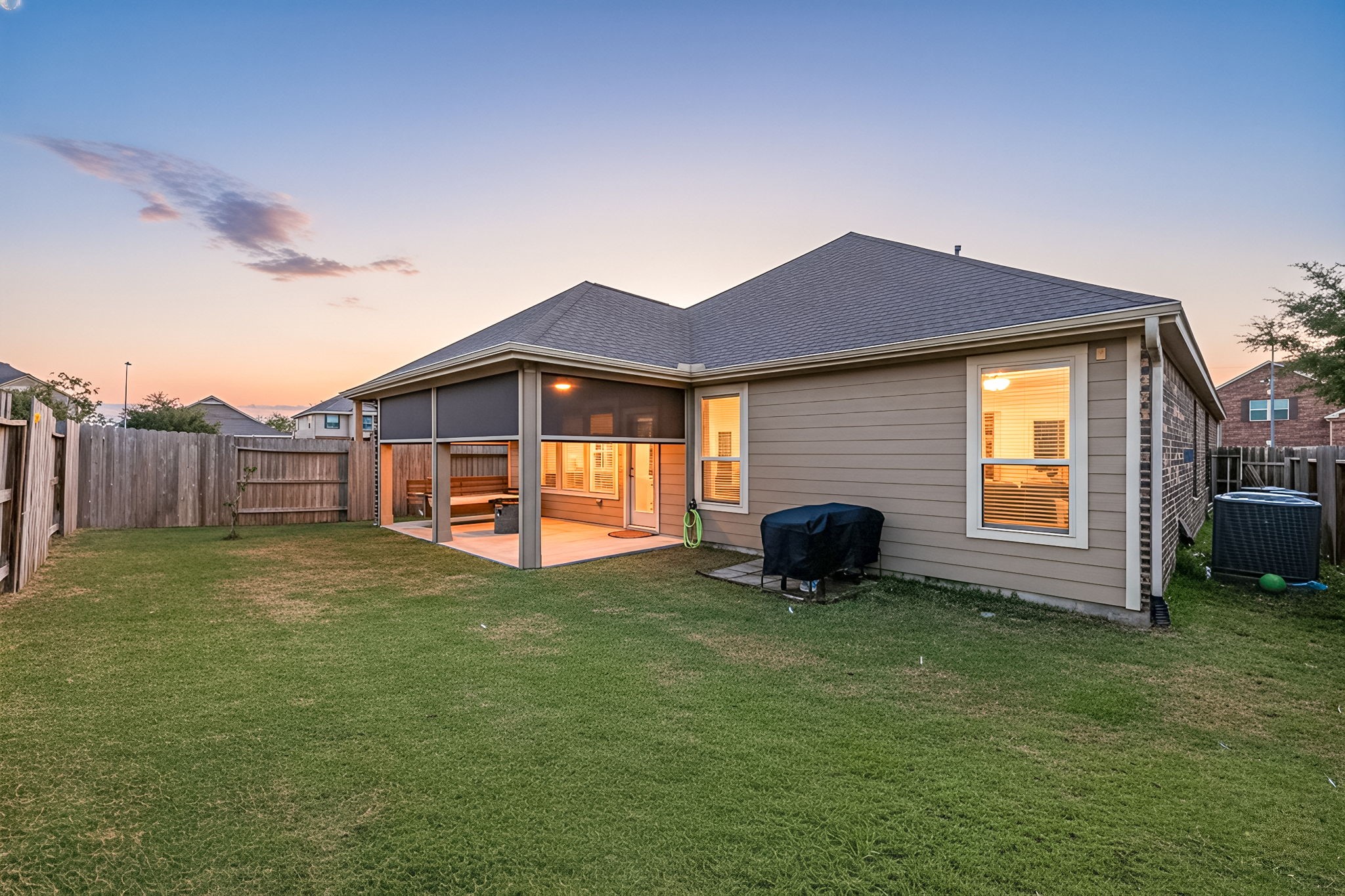 24014 Adobe Ridge Lane Katy, TX 77493 - Photo 4 of 45 a view of a house with backyard and garden
