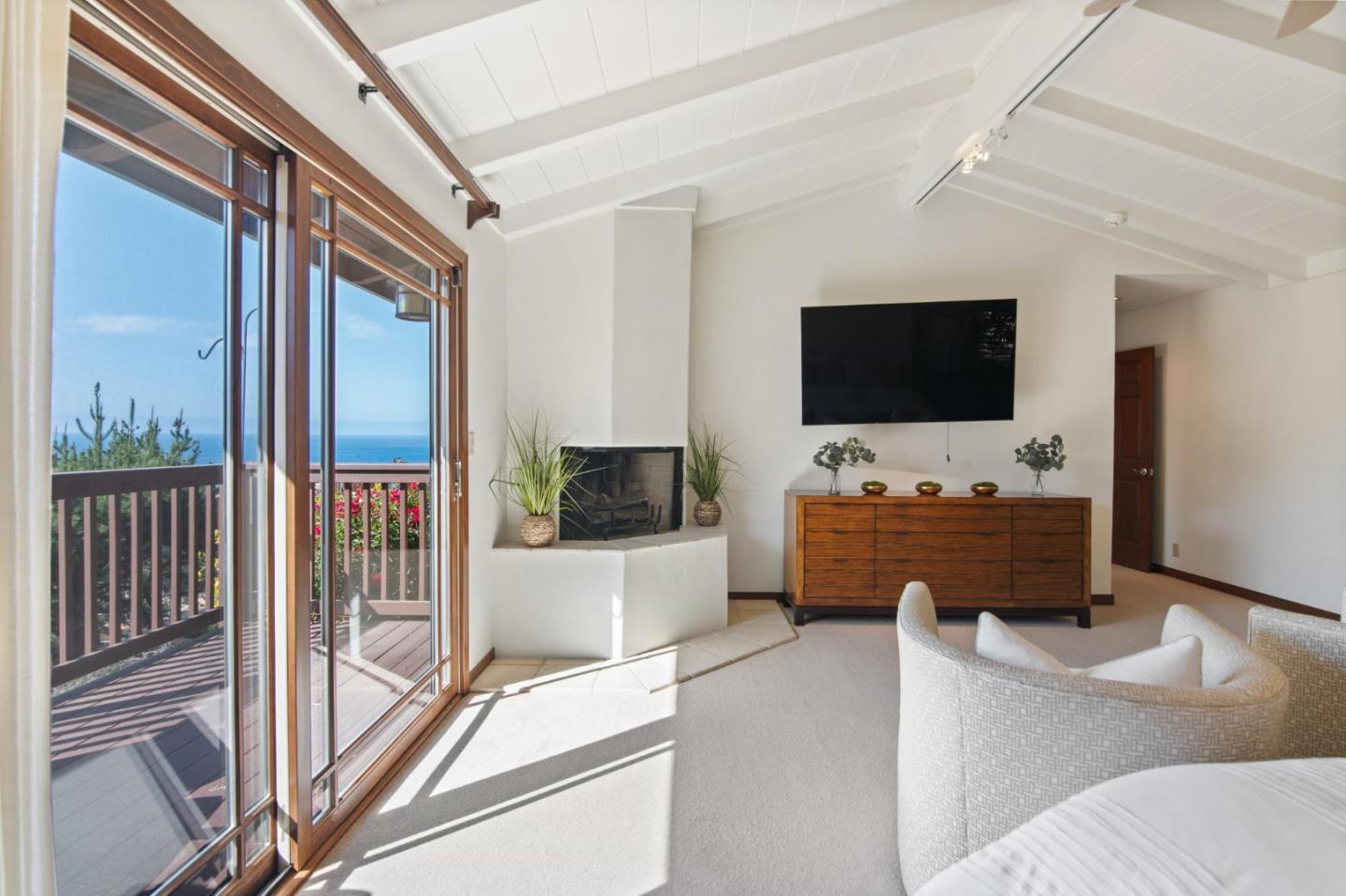 139 Boyd Way Carmel, CA 93923 - Photo 34 of 65 a living room with furniture and a flat screen tv