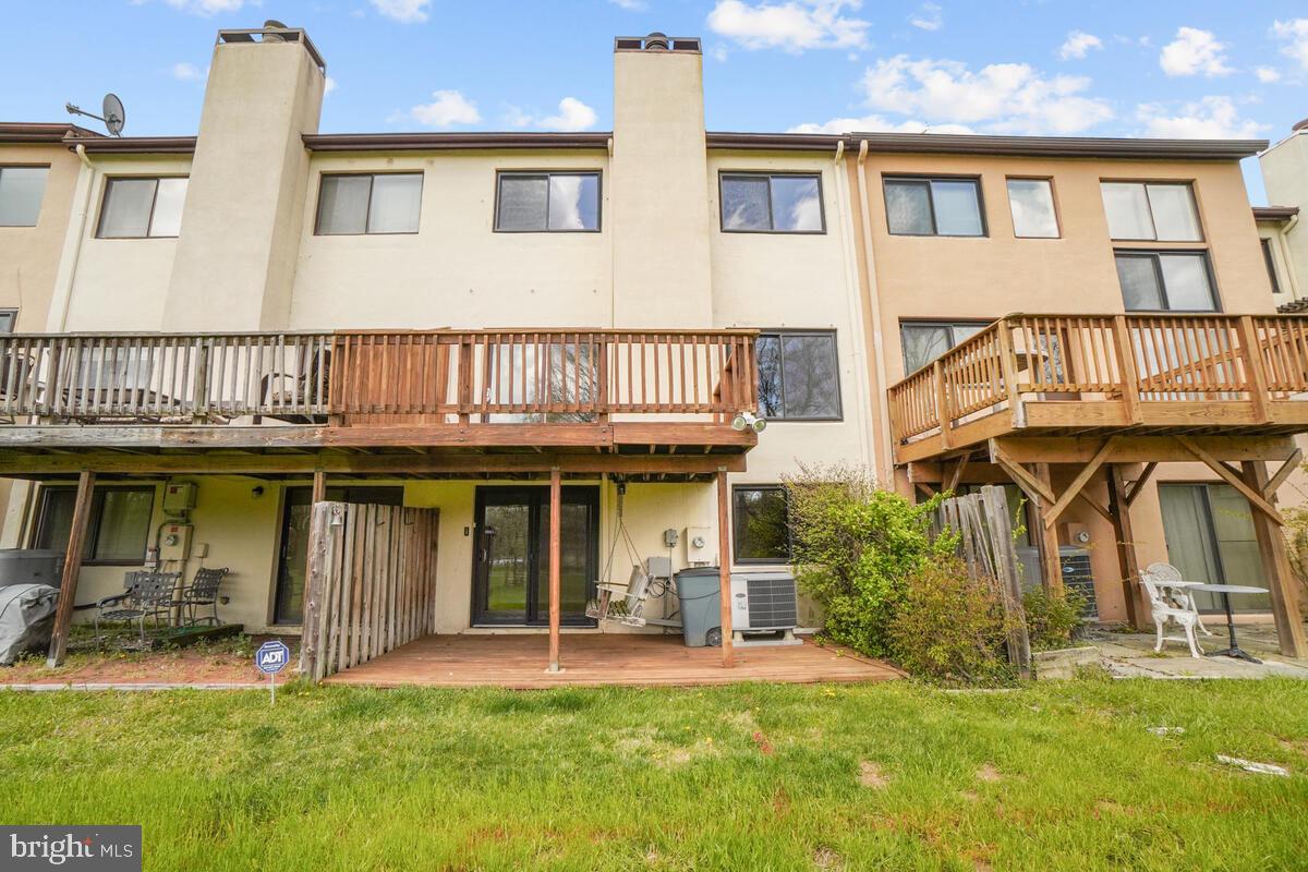 Rear exterior walk out at ground level