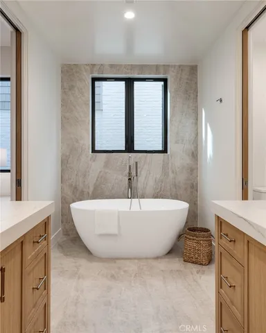 a view of a balcony with an outdoor space