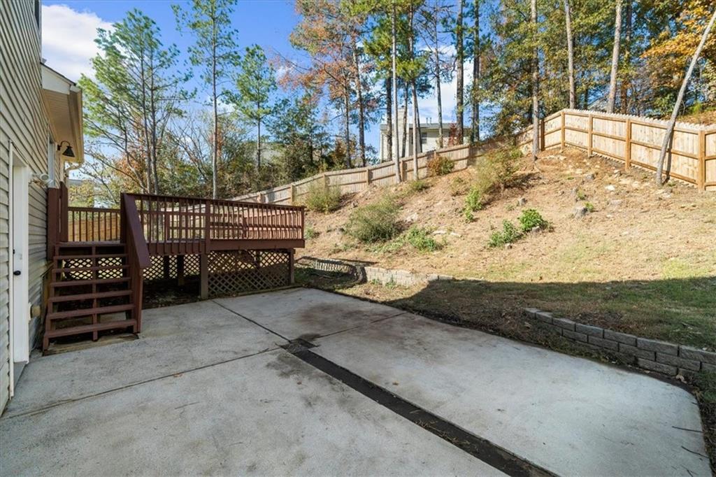 203 Bainbridge Way Dallas, GA 30132 - Photo 35 of 38 a view of outdoor space with seating