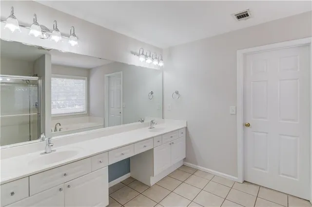 a view of a backyard of the house