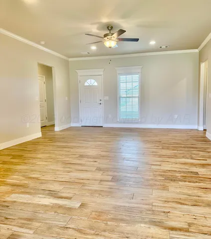 wooden floor in an empty room