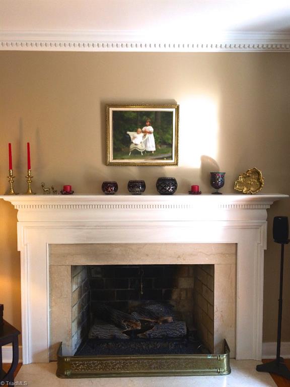 1600 Davidson Road High Point, NC 27262 - Photo 7 of 25 Living Room Fireplace