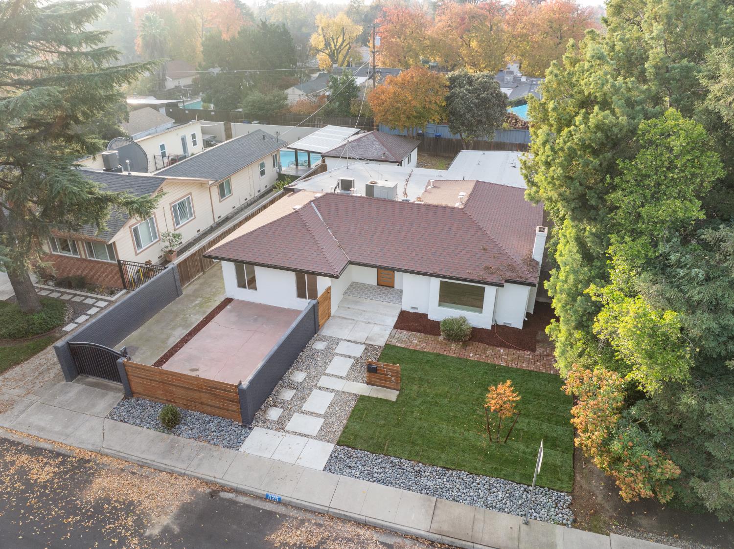 1125 Wellesley Avenue Modesto, CA 95350 - Photo 42 of 43 an aerial view of a house