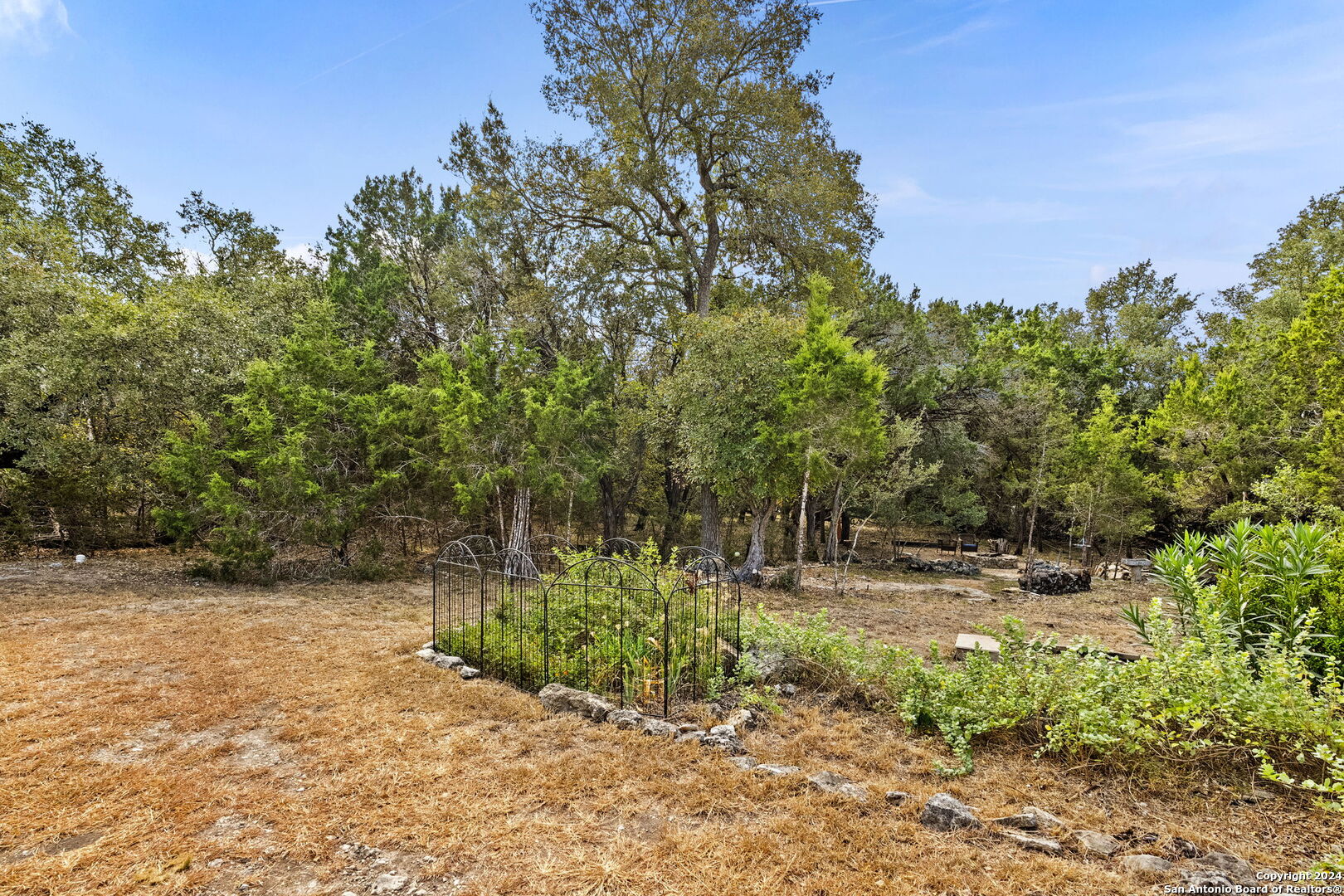 7971 Pronghorn Drive Spring Branch, TX 78070 - Photo 33 of 53 a view of backyard with green space