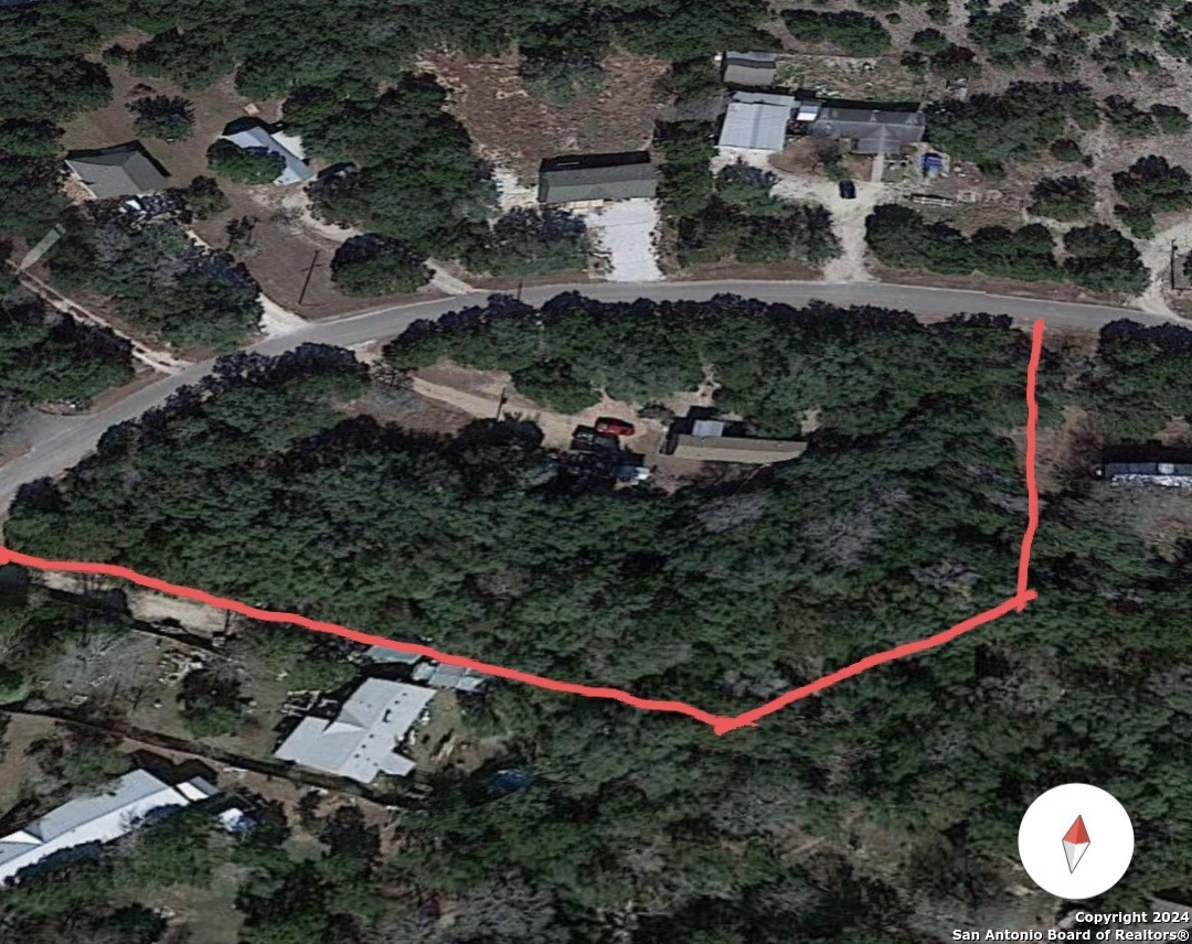 7971 Pronghorn Drive Spring Branch, TX 78070 - Photo 50 of 53 an aerial view of a house