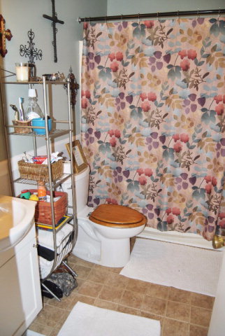 6298 Thomaston Road Macon, GA 31220 - Photo 24 of 33 a white toilet sitting next to a shower curtain