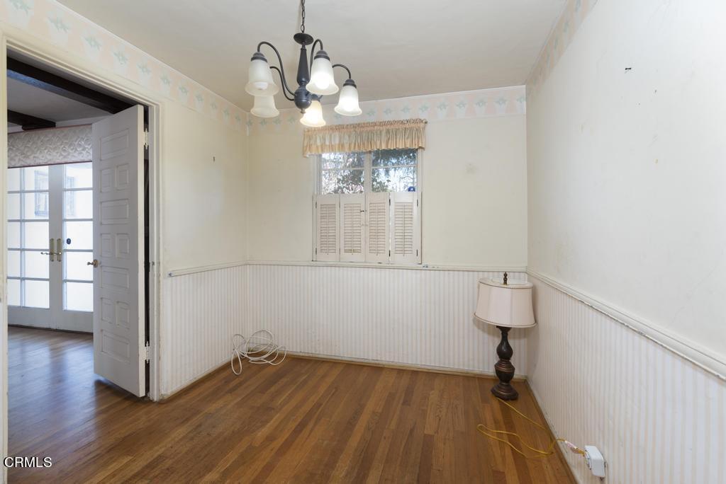 893 Gainsborough Drive Pasadena, CA 91107 - Photo 16 of 62 wooden floor in an empty room with a window