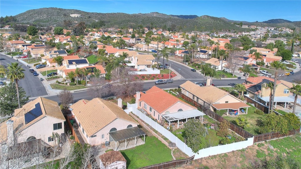 39220 Cala Del Valle Murrieta, CA 92562 - Photo 42 of 47 an aerial view of residential houses and outdoor space