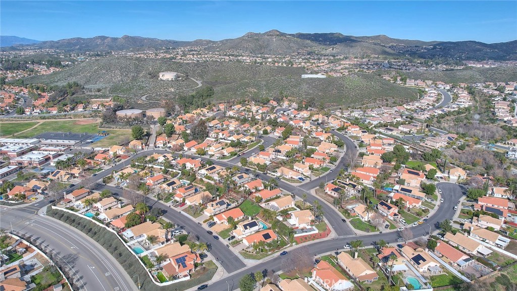 39220 Cala Del Valle Murrieta, CA 92562 - Photo 46 of 47 an aerial view of residential houses with outdoor space