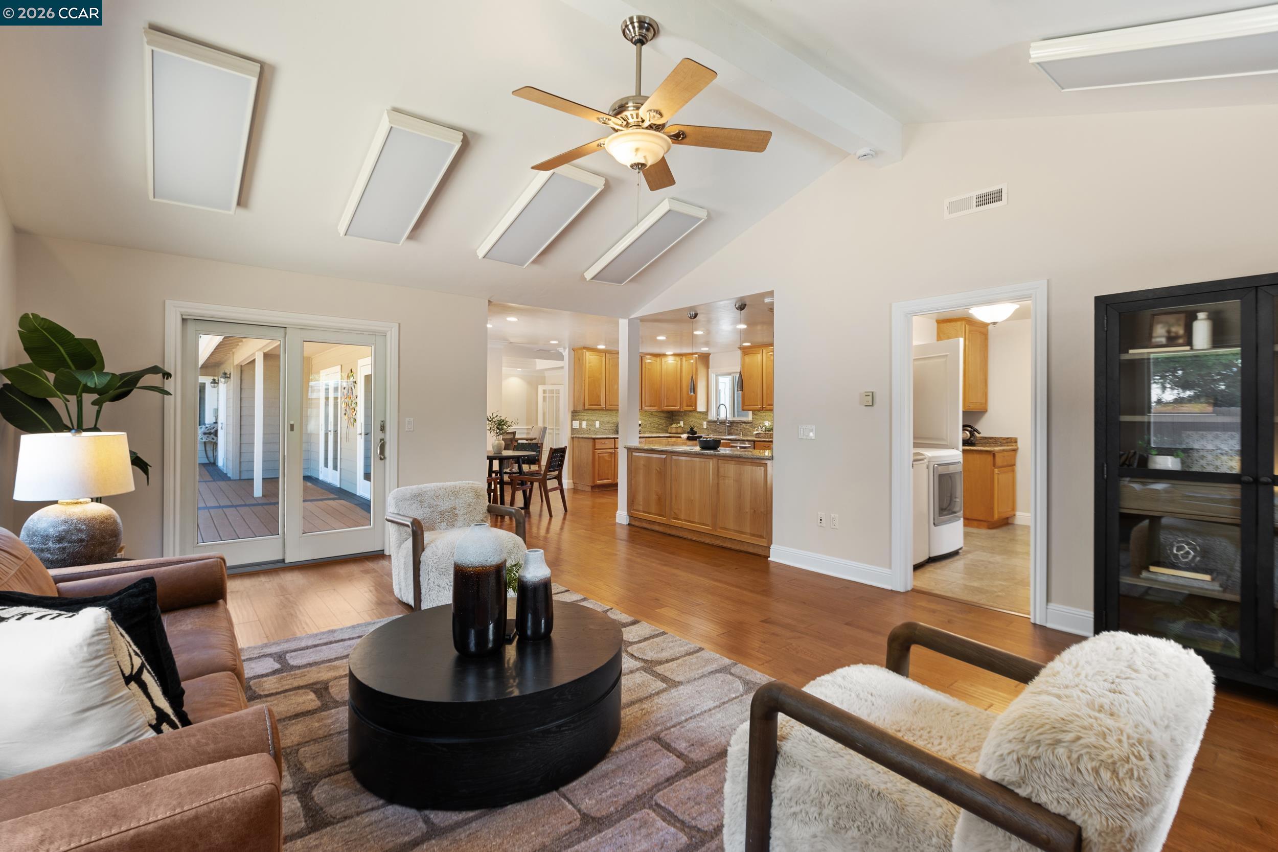 484 Diablo Road Danville, CA 94526 - Photo 19 of 39 a living room with furniture and a view of kitchen