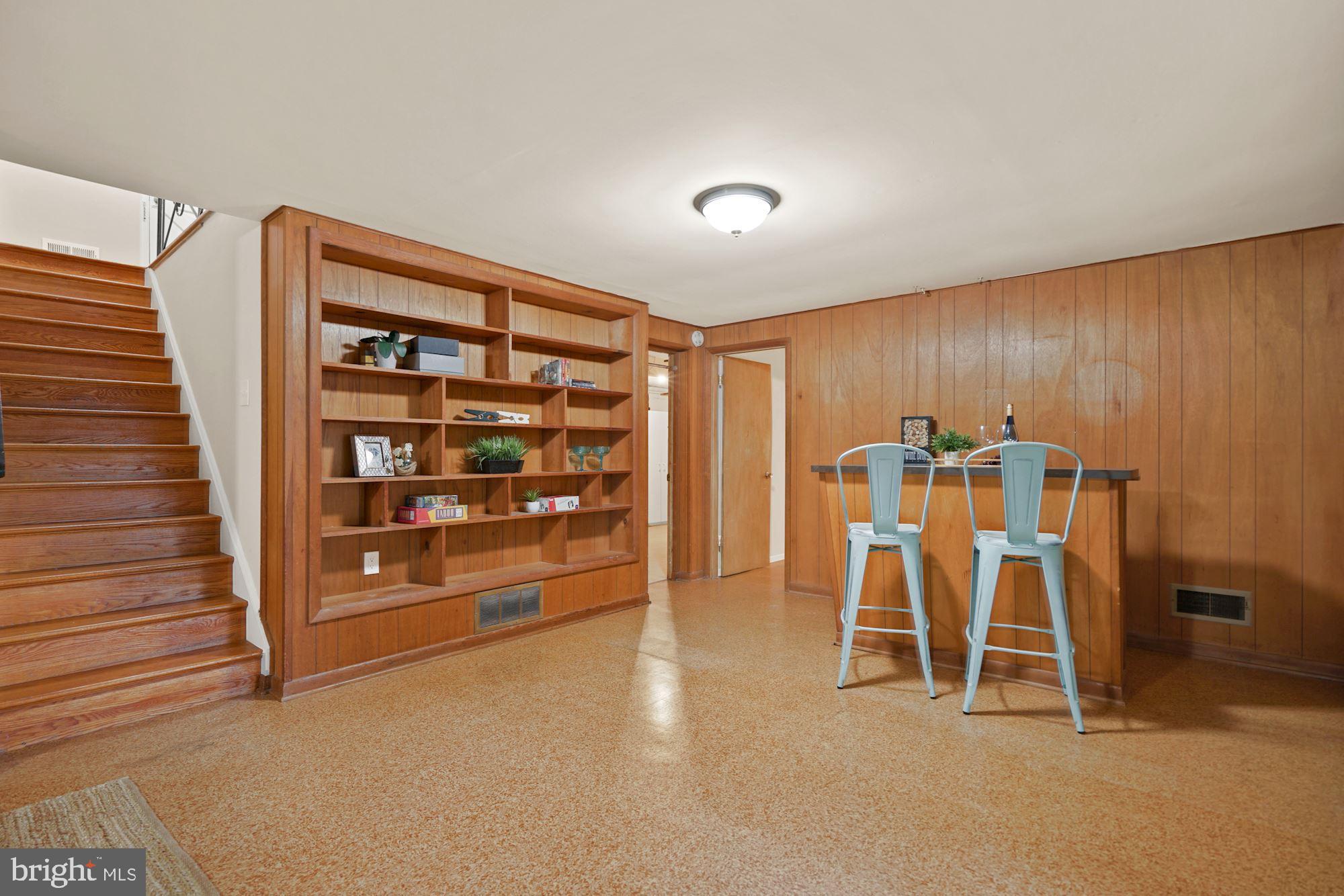 3703 Sprucedale Drive Annandale, VA 22003 - Photo 10 of 41 Lower-level rec room w/built-in display & bar