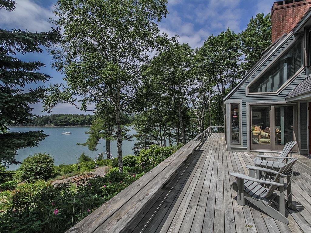 383 Harrington Road Pemaquid, ME 04558 - Photo 20 of 35 Watch your boat from the deck.